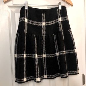 Wool blend; subtle pleated skirt; worn once